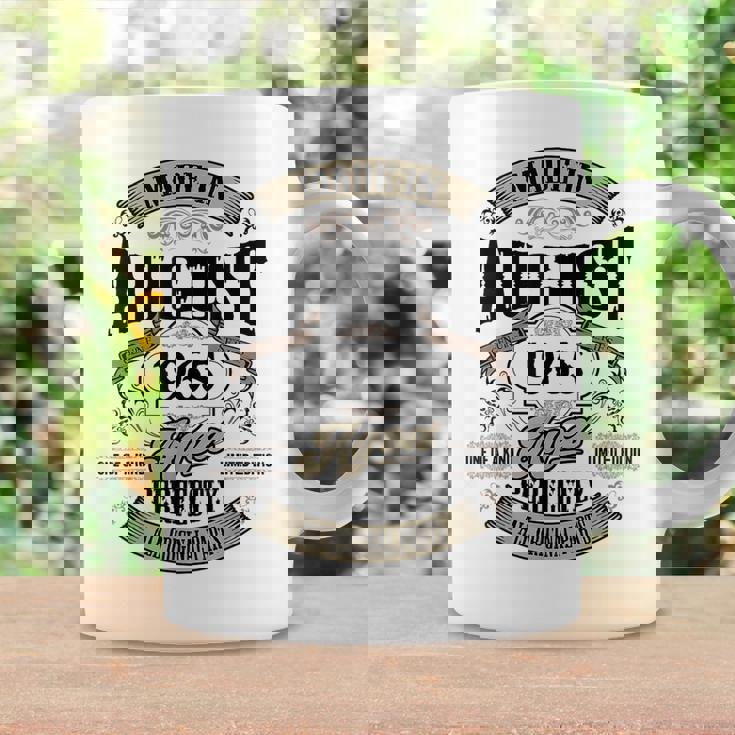 ヴィンテージ還暦祝い 1965年8月生まれ 60歳 コーヒーマグ ギフトのアイデア