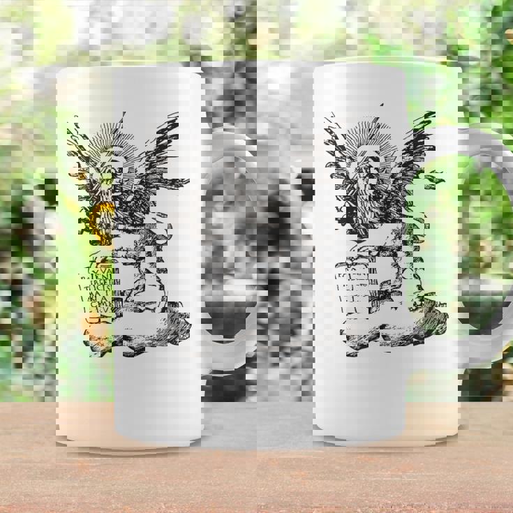 ヴェネツィア共和国のサンマルコ市の翼のあるライオン。 コーヒーマグ ギフトのアイデア