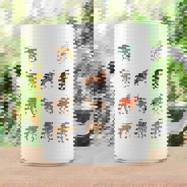 世界のオオカミ 長袖tシャツ コーヒーマグ ギフトのアイデア