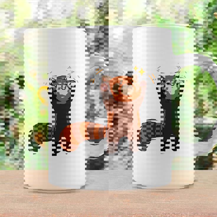 五十歩ひゃっほう レッサーパンダ ネタ ことわざ ことわざのもじり ジョーク ギャグ ダジャレ ツッコミ おもしろ 長袖tシャツ コーヒーマグ ギフトのアイデア