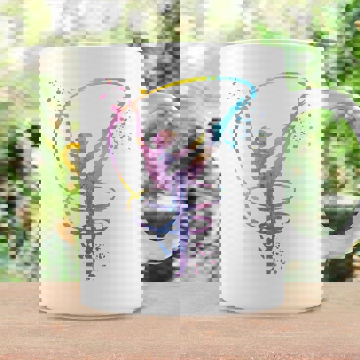 体操選手とバンドガールズ キッズ 新体操 コーヒーマグ ギフトのアイデア