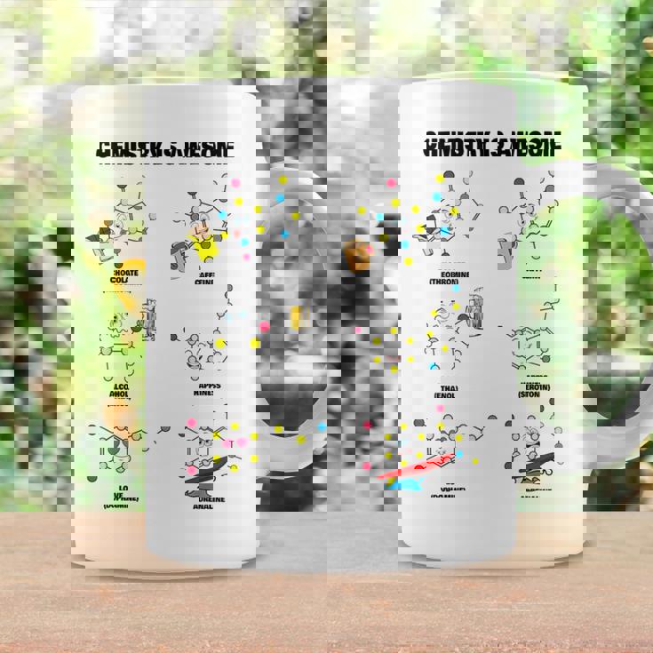 化学は素晴らしいです。面白いカワイイ化学分子 コーヒーマグ ギフトのアイデア