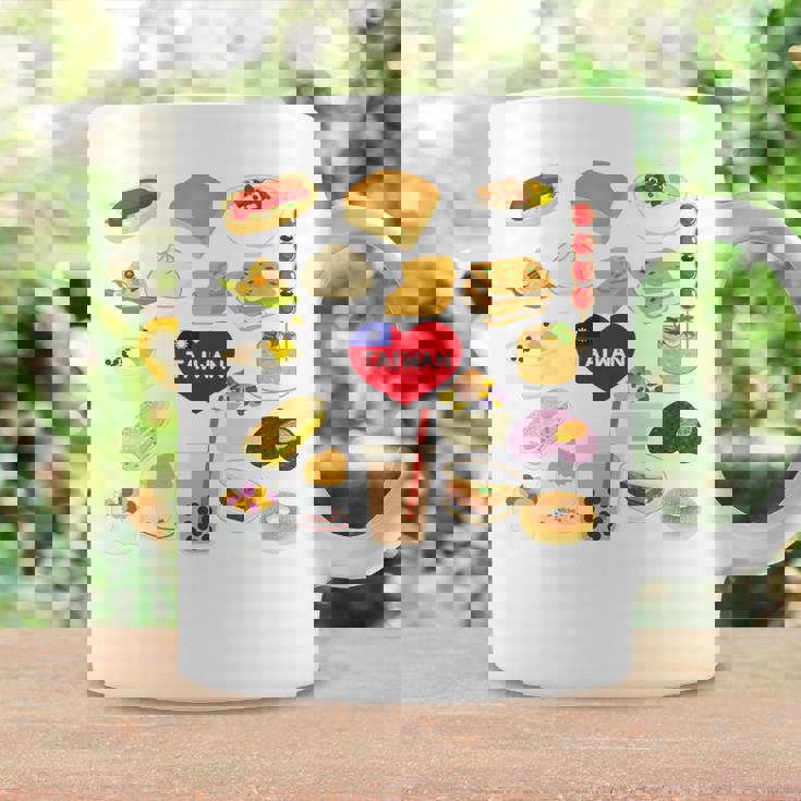 台湾の味 グルメ 国旗 ローカルフード 長袖tシャツ コーヒーマグ ギフトのアイデア