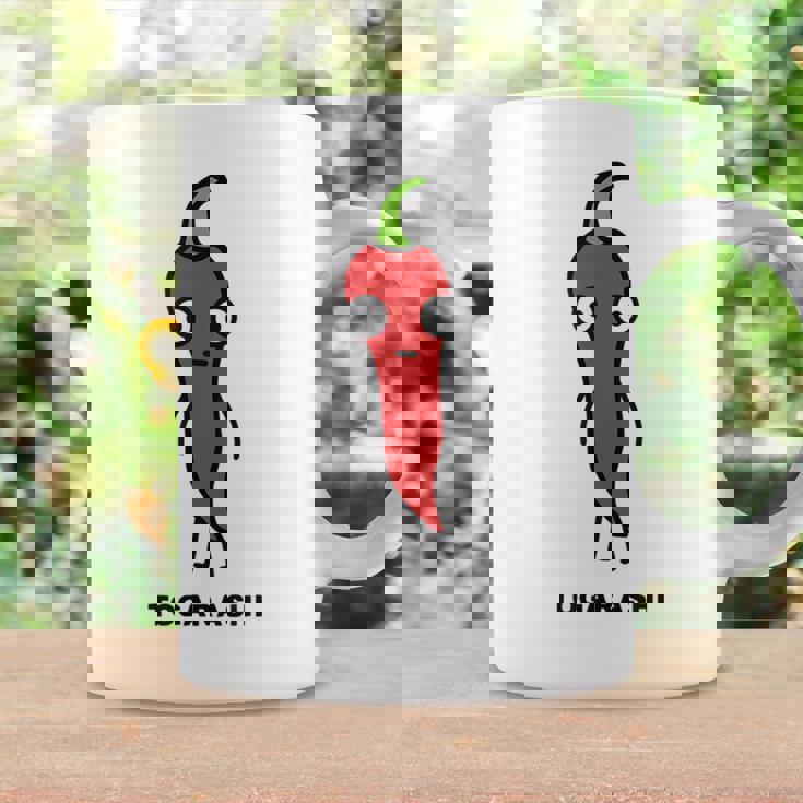 唐辛子 顔 イラスト かわいい おもしろ 面白い 簡単 シンプル ゆるい 野菜 コーヒーマグ ギフトのアイデア