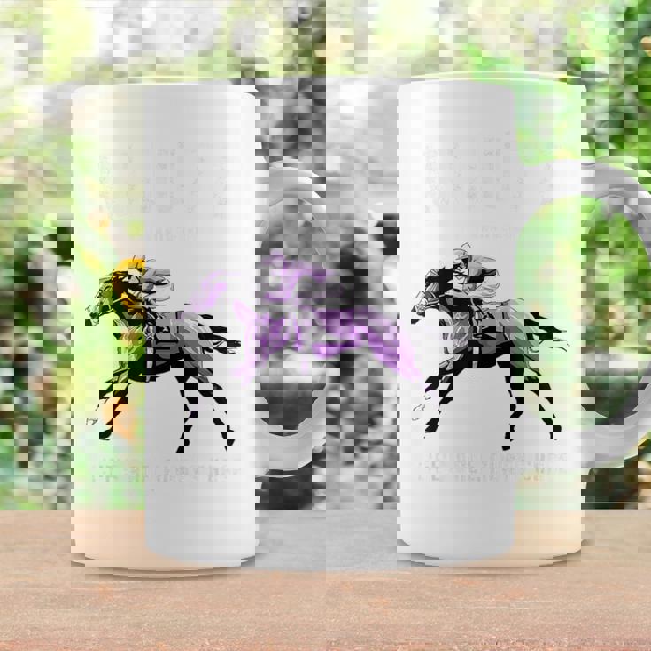 喜寿祝い 競馬好き うま 馬好き 父 母 男性 女性 77歳お祝い Life's Race Always Chase コーヒーマグ ギフトのアイデア