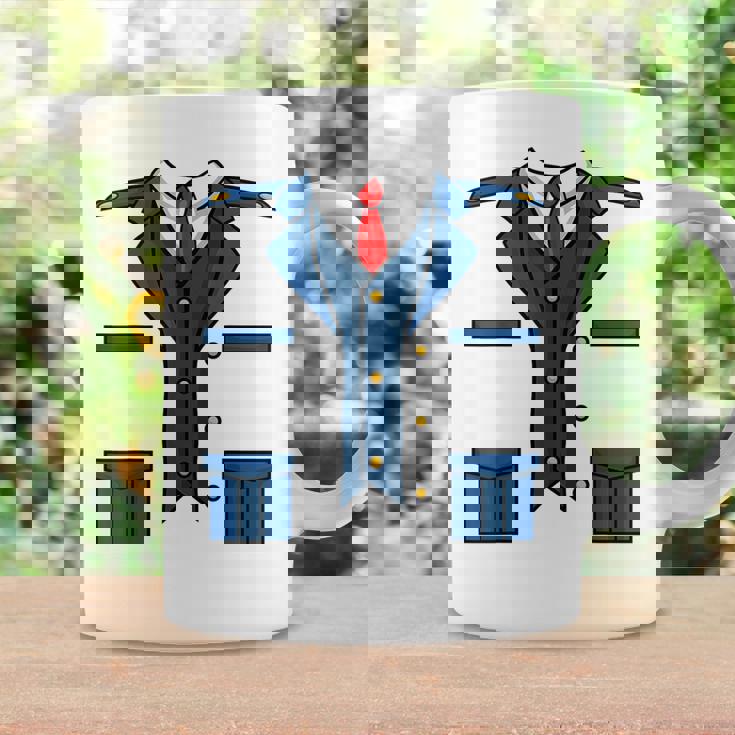 子供の男性、女性、列車の運転士の車掌衣装 コーヒーマグ ギフトのアイデア