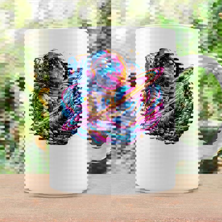 宇宙飛行士 惑星 科学 メンズ 宇宙 アート 宇宙飛行士 長袖tシャツ コーヒーマグ ギフトのアイデア