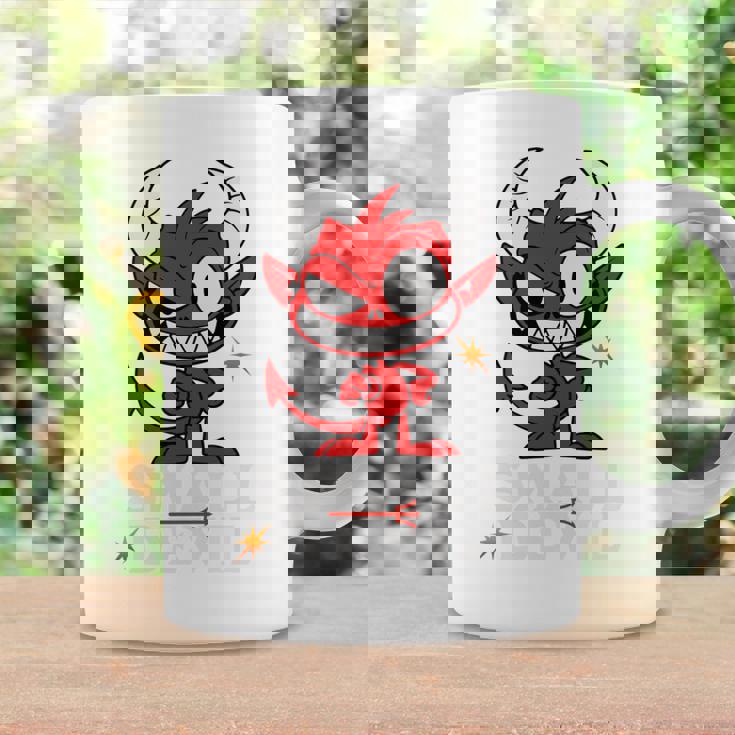 小さな悪魔 いたずらな小悪魔 長袖tシャツ コーヒーマグ ギフトのアイデア