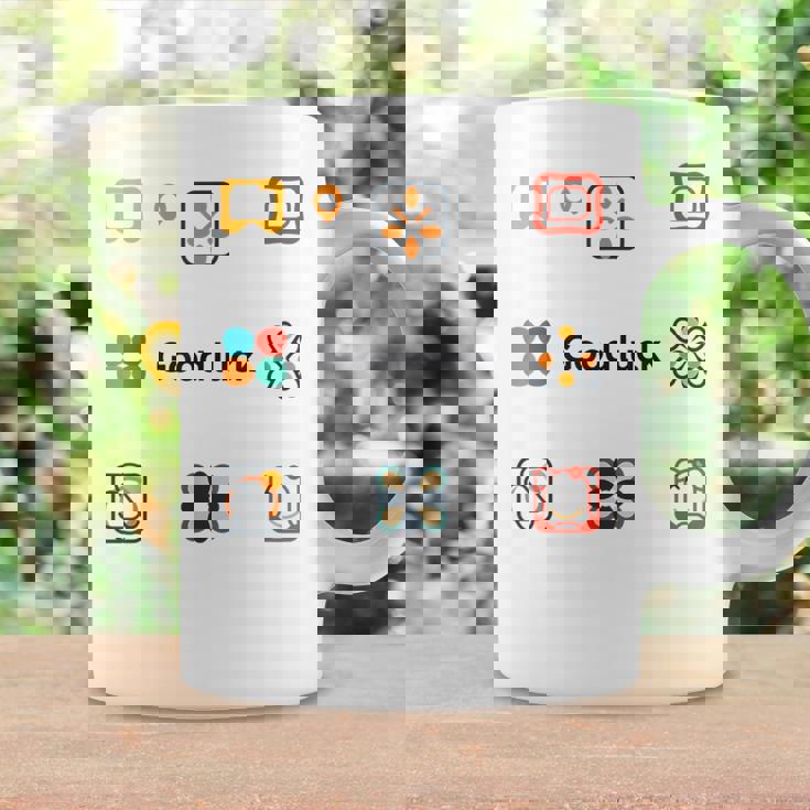 幸運を Good Luck！ロゴ アイコン 3 コーヒーマグ ギフトのアイデア