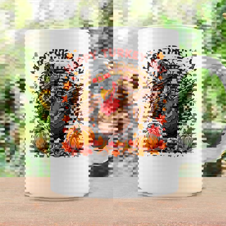 感謝祭 おもしろい 七面鳥巡礼者 軽くたたく 幸せな七面鳥の日 コーヒーマグ ギフトのアイデア