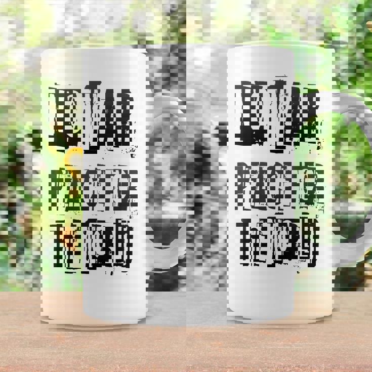 戦争禁止、平和、反戦、戦争禁止 コーヒーマグ ギフトのアイデア