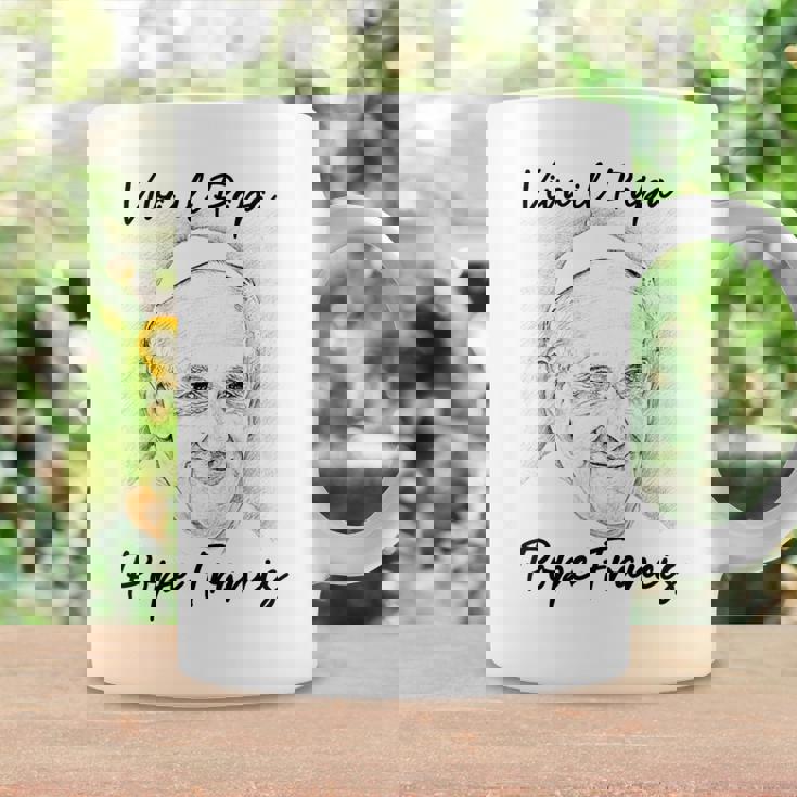 教皇フランシスコ クリスチャン カトリック ビバ イル パパ 教皇 フランシスコ コーヒーマグ ギフトのアイデア