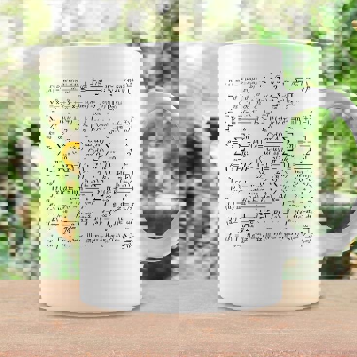 数学方程式と計算、微積分と代数、科学。 コーヒーマグ ギフトのアイデア
