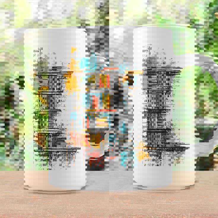 本 抽象的 グラフィック デッサン イラスト 絵画 本 コーヒーマグ ギフトのアイデア