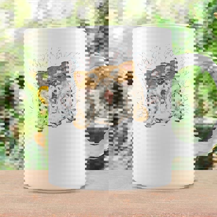 柴犬 かわいい いぬ 子犬 ペット おもしろ 動物 アート イラスト 長袖tシャツ コーヒーマグ ギフトのアイデア