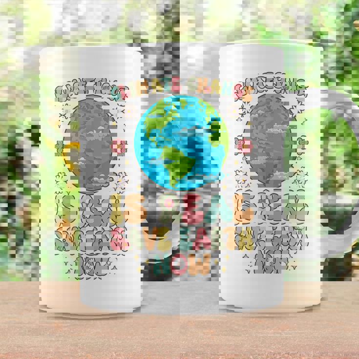 気候変動は本当の地球を救う地球の日 コーヒーマグ ギフトのアイデア