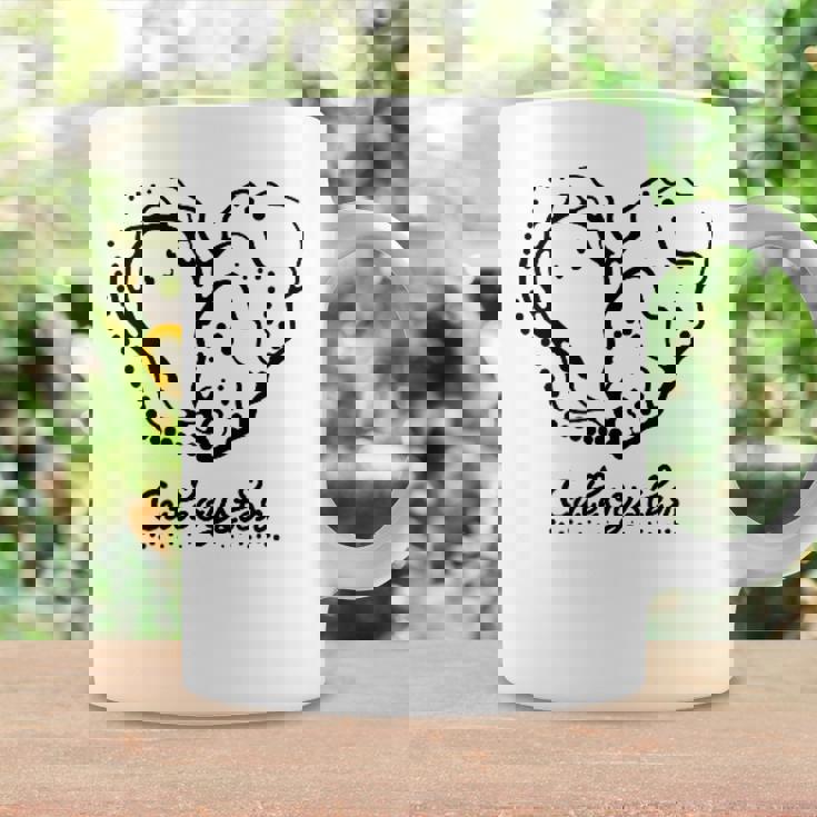 牡蠣のキャラクター「Cute Oyster」黒ver コーヒーマグ ギフトのアイデア