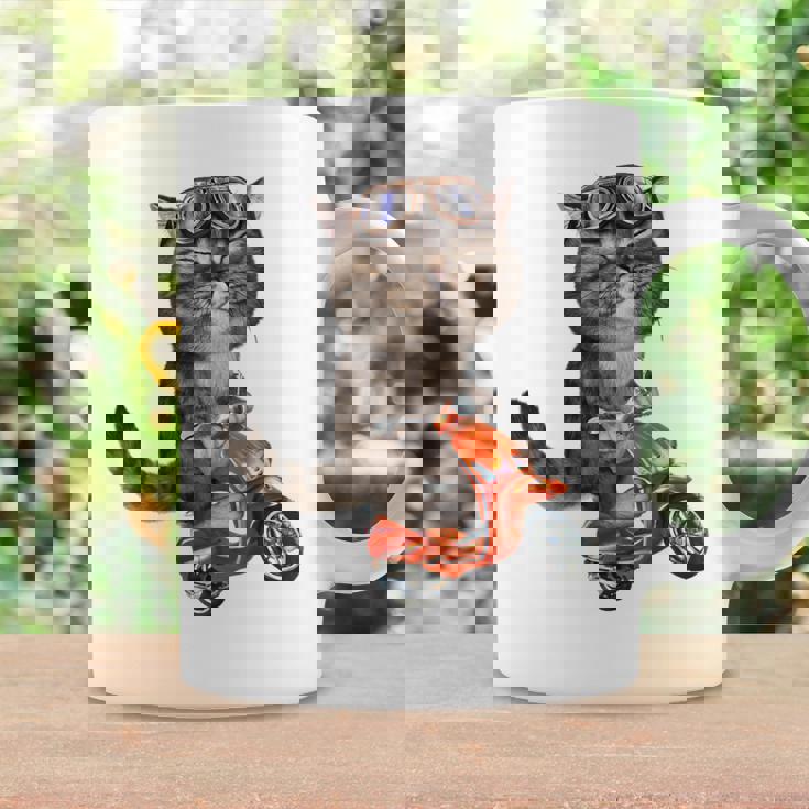 猫 ねこ バイク コーヒーマグ ギフトのアイデア