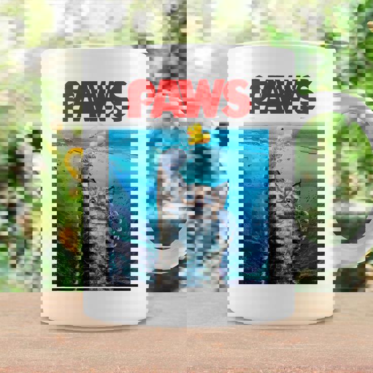 猫 ねこ 海 Paws アヒル コーヒーマグ ギフトのアイデア