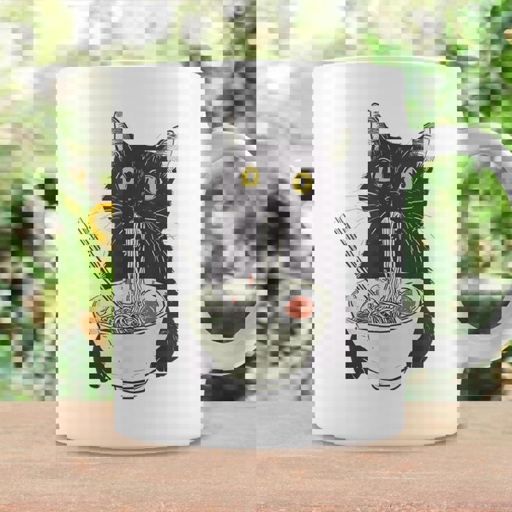 猫 ラーメン 麺 和 ラーメン かわいい 猫 コーヒーマグ ギフトのアイデア