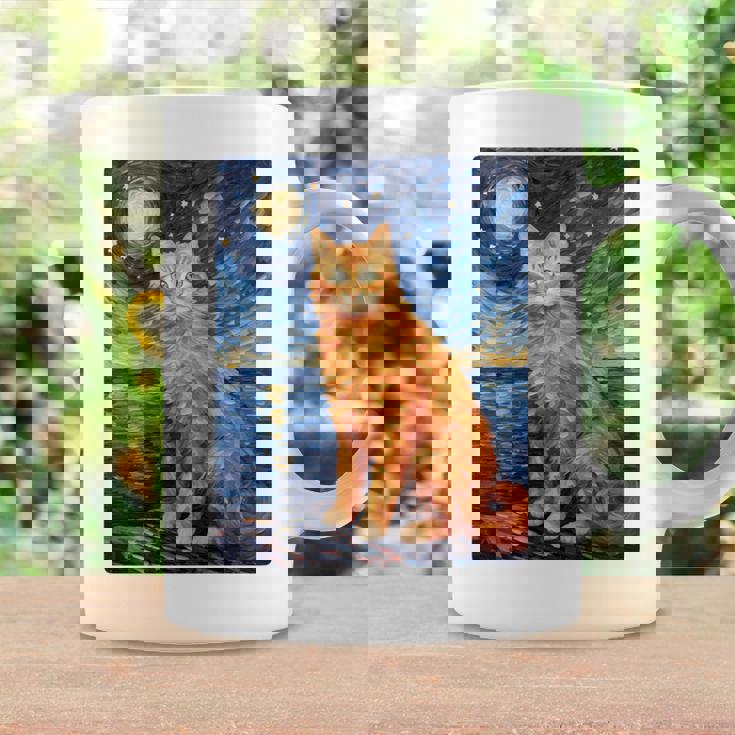 猫のポートレートオイル印刷甘い子猫 長袖tシャツ コーヒーマグ ギフトのアイデア