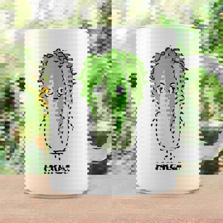 白菜 ハクサイ 顔 イラスト かわいい おもしろ 面白い 簡単 シンプル ゆるい 野菜 コーヒーマグ ギフトのアイデア