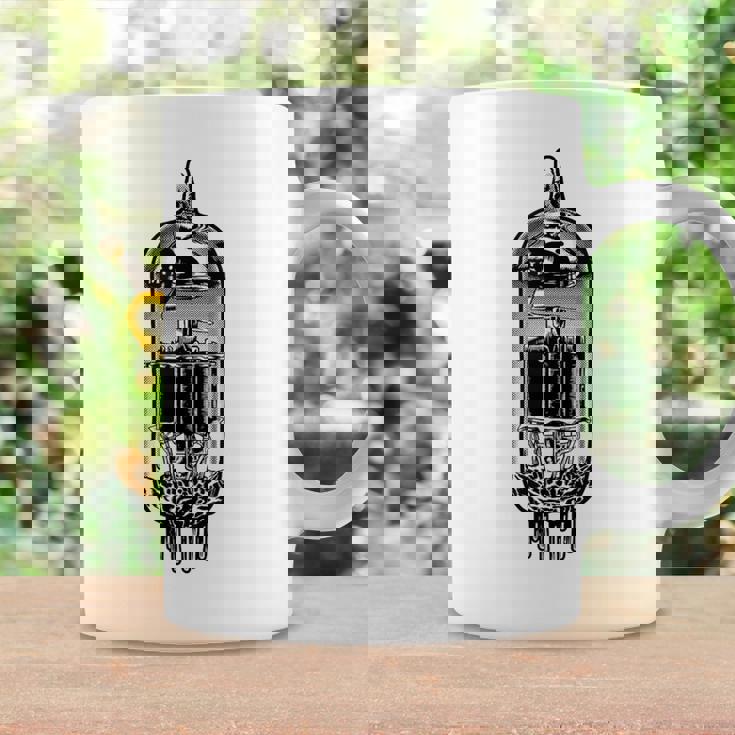 真空管デザイン・ヴィンテージ・アナログ・バルブ・アンプ、ギター コーヒーマグ ギフトのアイデア