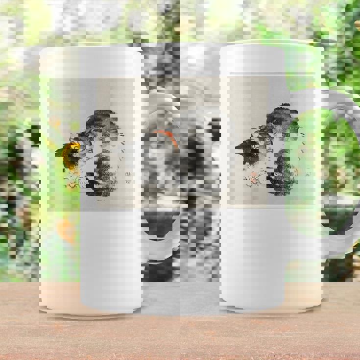 眠れる猫 子猫 このばいれい 日本 美術 絵画 かわいい 墨 コーヒーマグ ギフトのアイデア