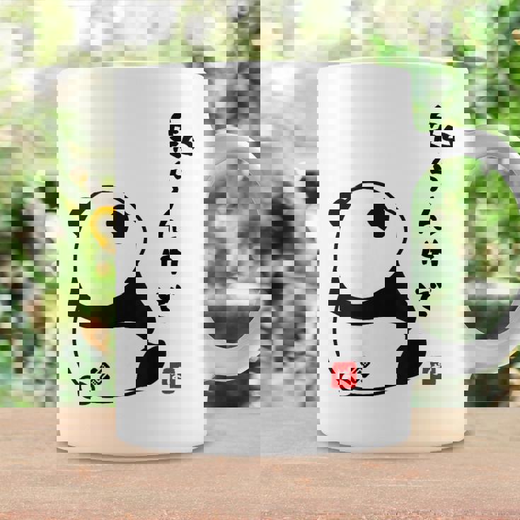 半袖 知らんけど パンダ おもしろい 文字 個性的 夏 プレゼント 贈り物 前面プリント スポーツ ユーモア ギャグ コーヒーマグ ギフトのアイデア