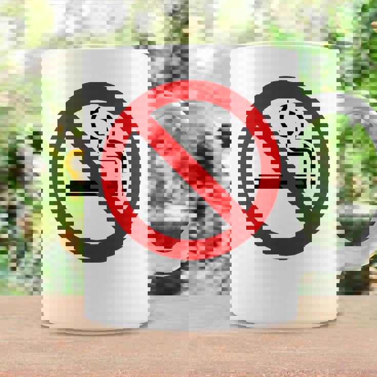 禁煙シンボル ノベルティ 禁煙サイン コーヒーマグ ギフトのアイデア