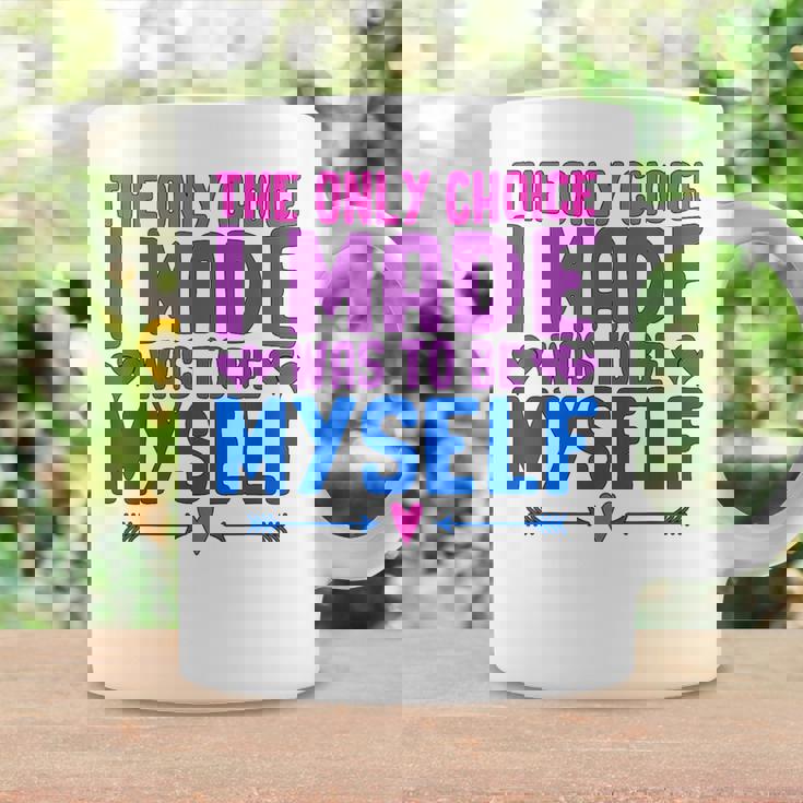 私が作った唯一の選択は、自分自身になるということでした Lgbtプライド月間。 コーヒーマグ ギフトのアイデア