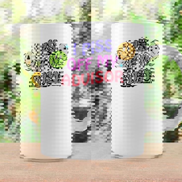 私はアドバイザーを怒らせます コーヒーマグ ギフトのアイデア