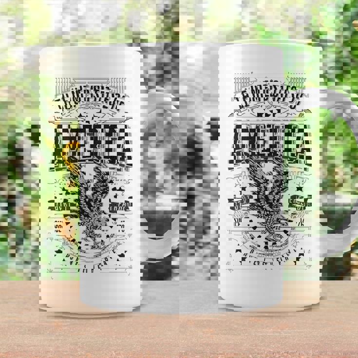 米国 アメリカン イーグル アメリカ国旗 パトリオット Usa バックプリント メンズ コーヒーマグ ギフトのアイデア