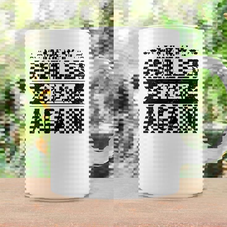 素晴らしいアキレス腱膝アパレル コーヒーマグ ギフトのアイデア