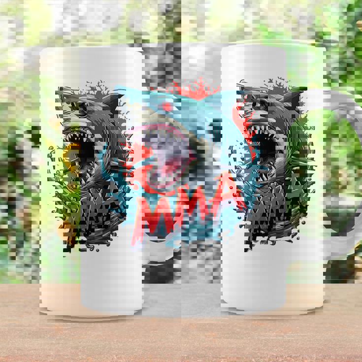 総合格闘技 プレデター バックプリント コーヒーマグ ギフトのアイデア