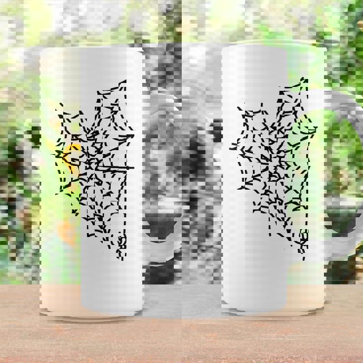 蜘蛛の巣 ハート かわいい ハロウィン ゴス コーヒーマグ ギフトのアイデア