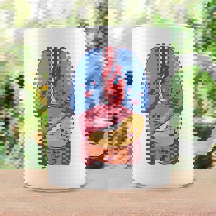 解剖学 生理学 心臓 肺 生命 器官 イラスト コーヒーマグ ギフトのアイデア