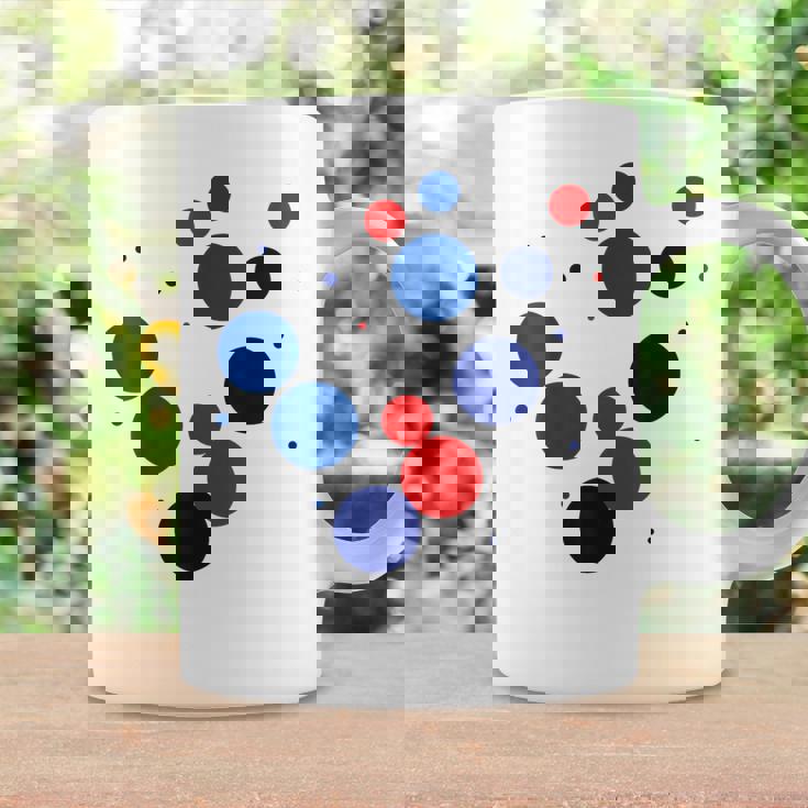 赤 青 ドット イベント 家族 お揃い コーヒーマグ ギフトのアイデア