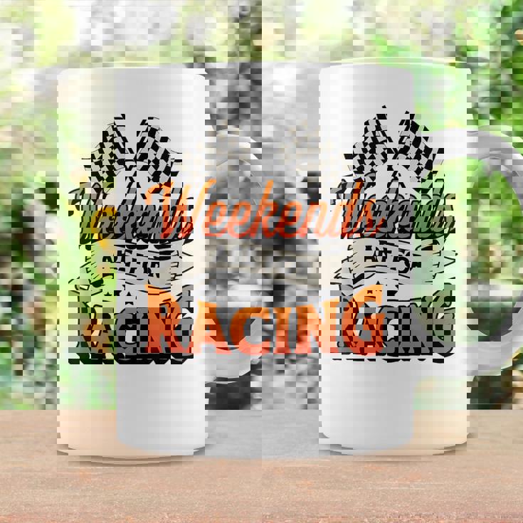 週末はレーシングカーレースモータースポーツ コーヒーマグ ギフトのアイデア