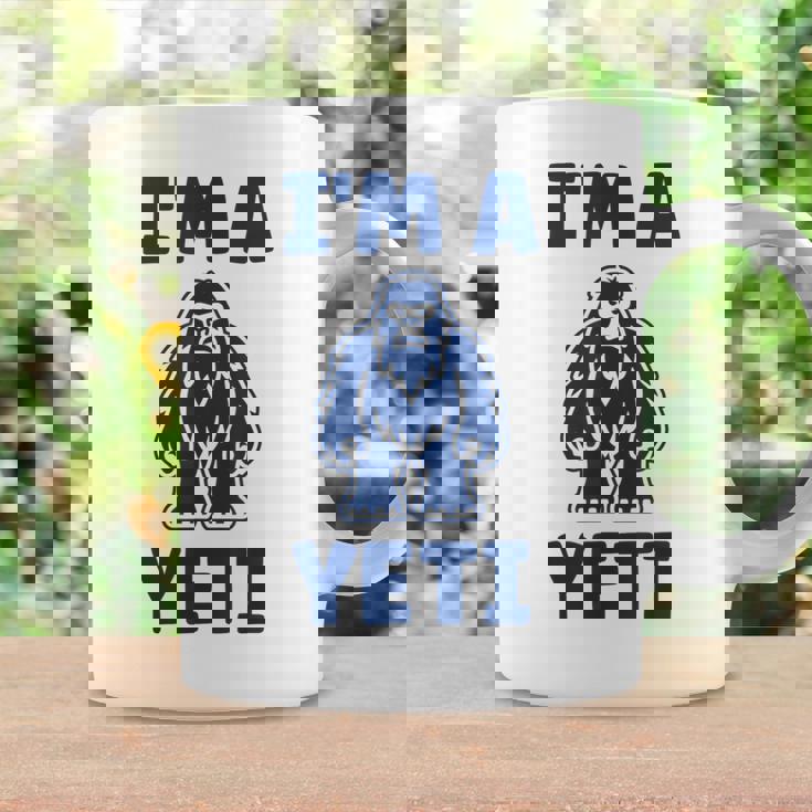 野獣のイエティ 忌まわしい雪だるまのユーモア 私はイエティが大好き I'm A Yeti コーヒーマグ ギフトのアイデア