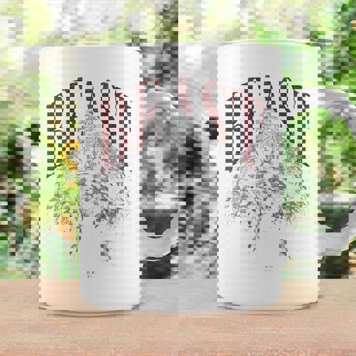 バックプリント 野生の落書きゴリラカラフルな動物猿猿ゴリラ コーヒーマグ ギフトのアイデア