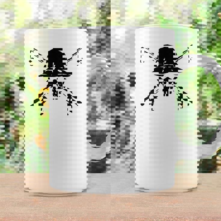 釣り帽子 釣り竿 スカル フィッシング バックプリント コーヒーマグ ギフトのアイデア