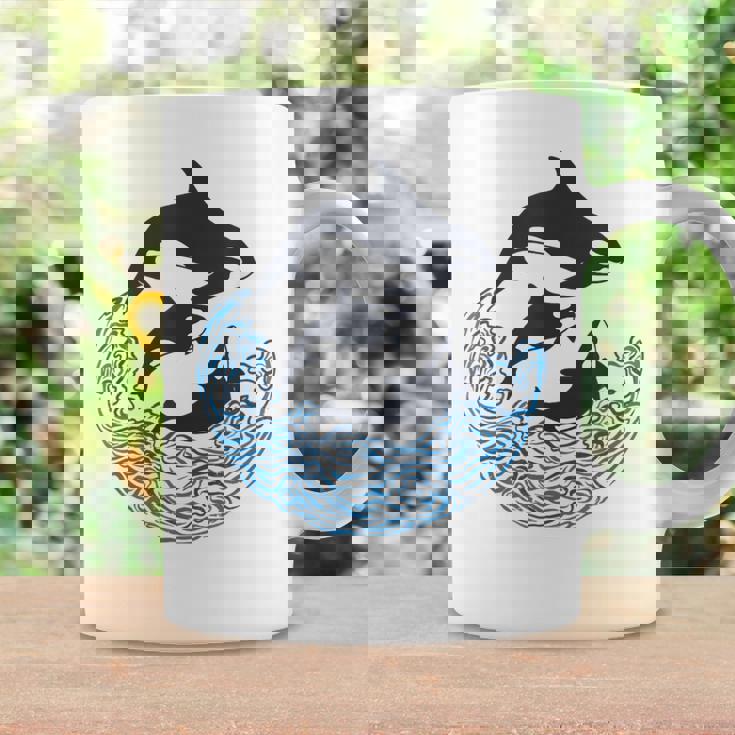 面白tシャツ シャチ 海 クジラ サメ おもしろ かわいい グッズ 服 ネタ メンズ オリジナル 夏 コーヒーマグ ギフトのアイデア