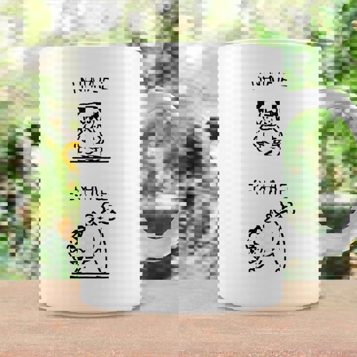 面白いtシャツ 面白いパグヨガのポーズ パグ好きなパグの飼い主さん コーヒーマグ ギフトのアイデア