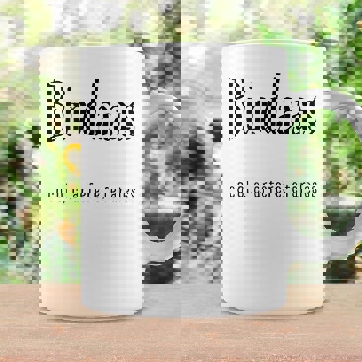 面白いインドの「Bindaas」 コーヒーマグ ギフトのアイデア