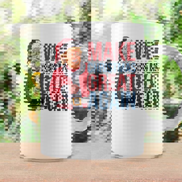 面白いクリスマスグレートアゲイントランプサンタファンusaホリデー 2024 コーヒーマグ ギフトのアイデア