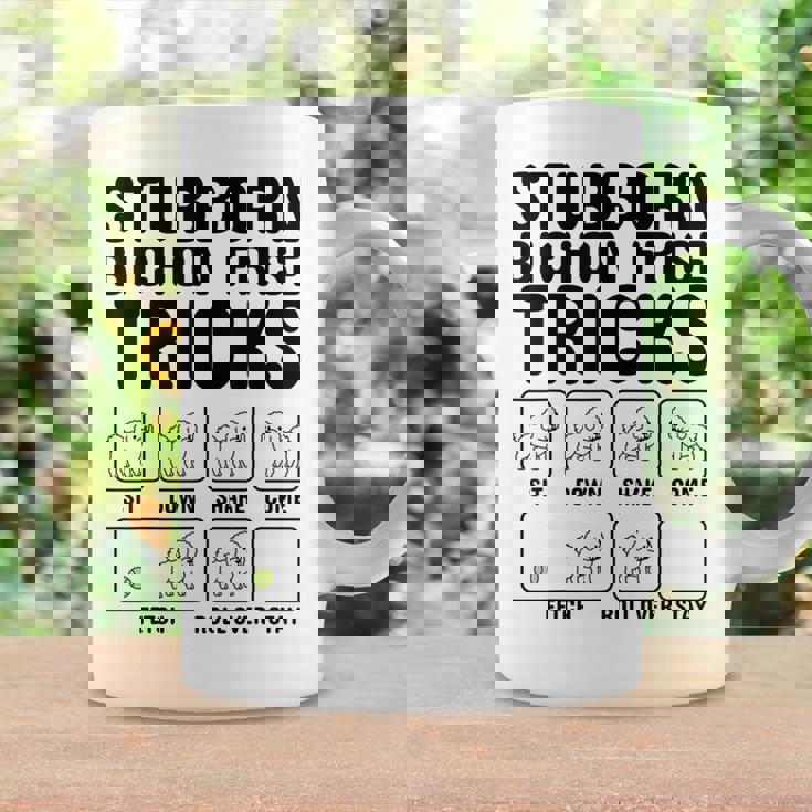 頑固なビションフリーゼ トリックドッグ コーヒーマグ ギフトのアイデア