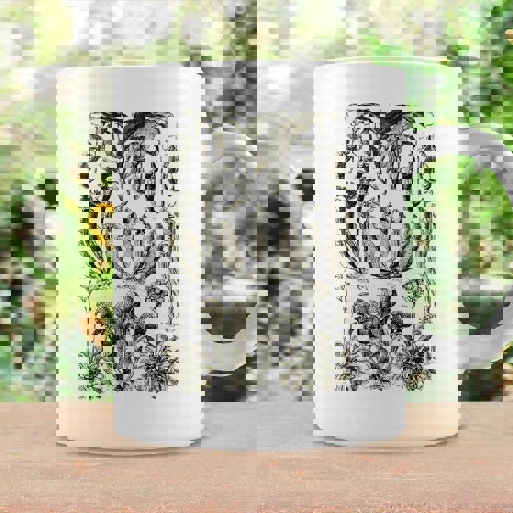 食虫植物 ヴィンテージ サラセニア ボタニカル コーヒーマグ ギフトのアイデア