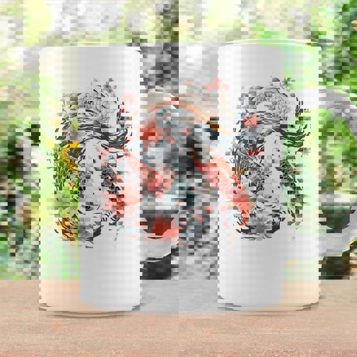 鯉 桜 長袖tシャツ コーヒーマグ ギフトのアイデア