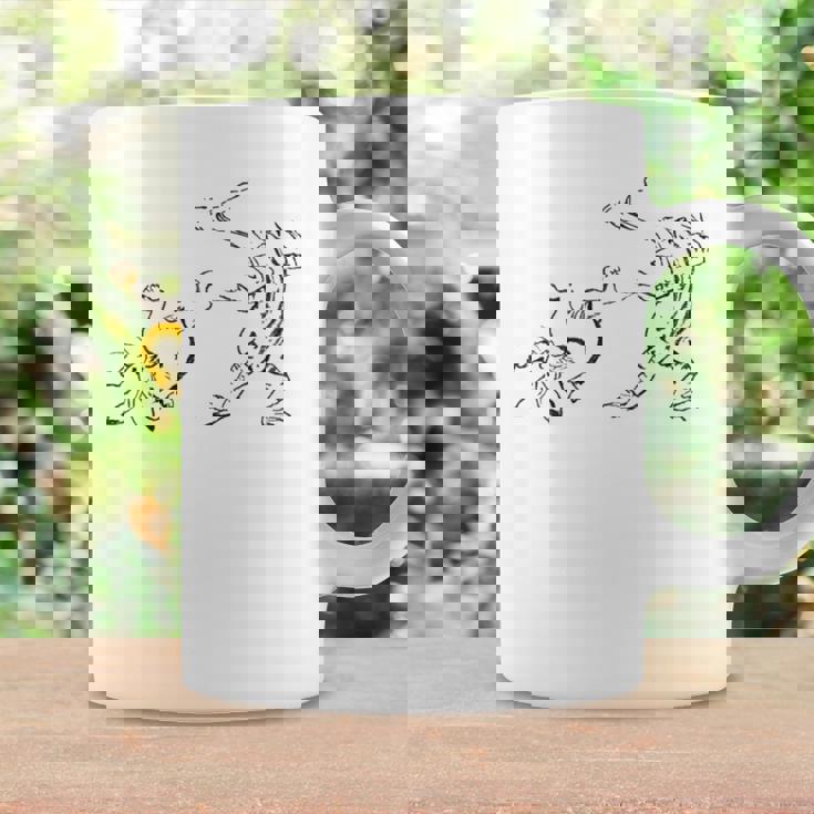 鳥獣戯画《蛙と兎・相撲》かえる うさぎ【日本・世界の名画】日本画 和柄 美術館アート 長袖tシャツ コーヒーマグ ギフトのアイデア